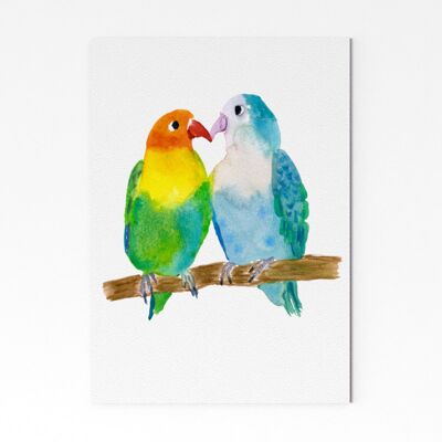 Love Birds - A4