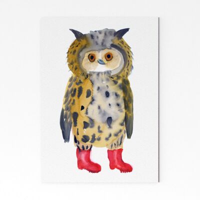 Owl in Boots 2 - A4