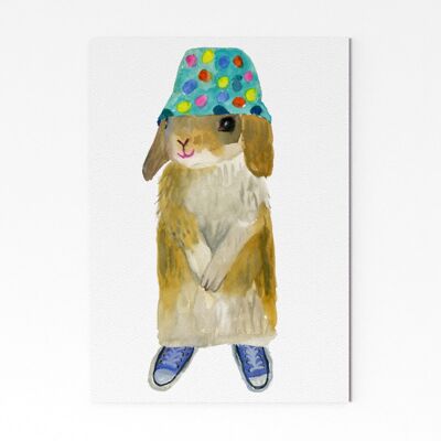 Bucket Hat Hase - A4