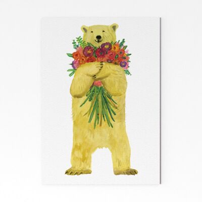Bear Flowers - A3