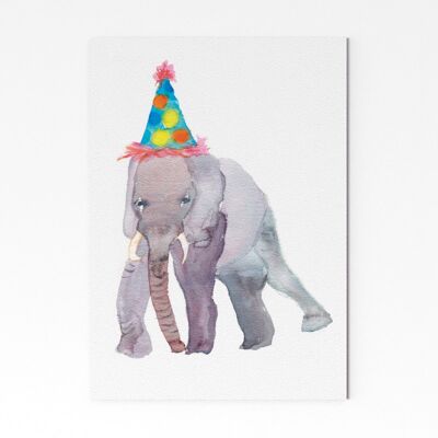 Party Elephant - A3