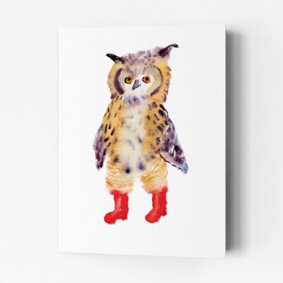 Owl in Boots