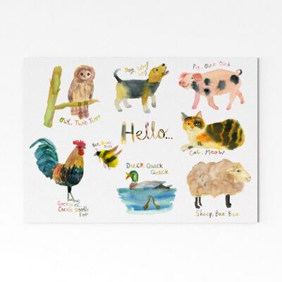 Hello Animals - A2