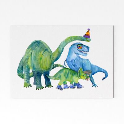 Dino Party - A4