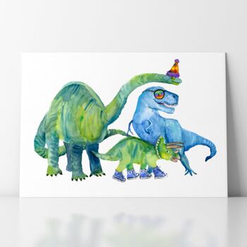 Fête des dinosaures - A4 2