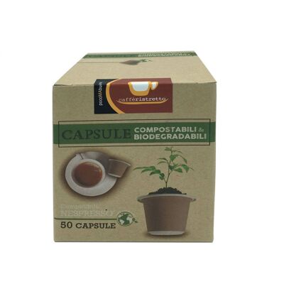 Biodegradable Nespresso compatible coffee