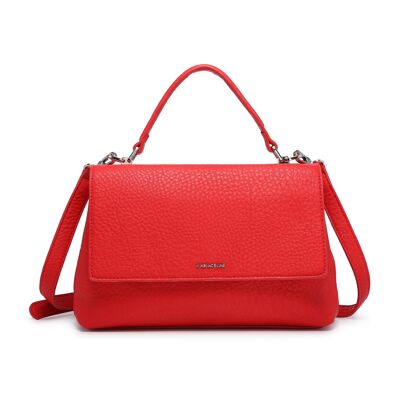 Grand sac cartable Lea rouge