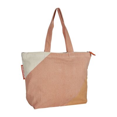 Shopper Sostenibile - NoMorePlastic - Rosa Salmone