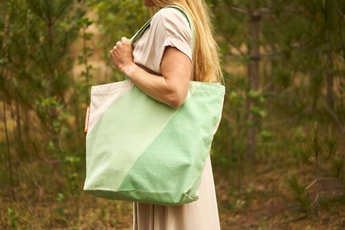 Duurzame Shopper - NoMorePlastic - Soft Mint