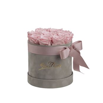 Coffret Fleurs M Velours - Rose 3