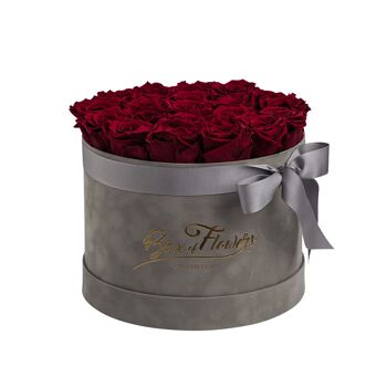 Coffret Fleurs L Velours - Rose 3