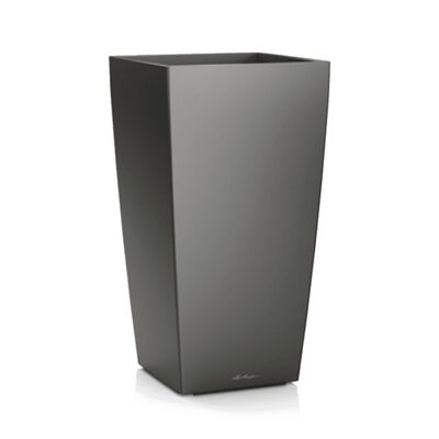 Plastic container in various colors - anthracite