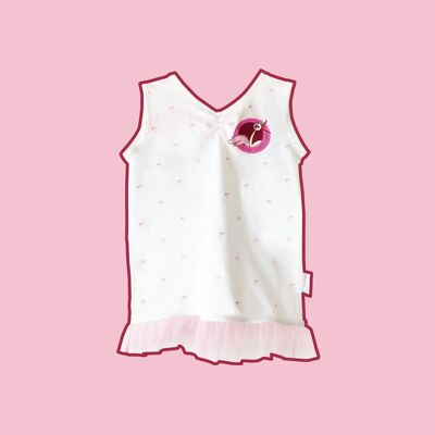 Camiseta sin mangas con cuello halter Zaza de Blancanieves