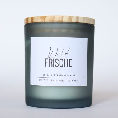 Candle forest freshness grey