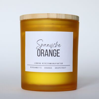 Bougie Orange Espagnole