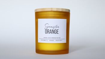 Bougie Orange Espagnole 1