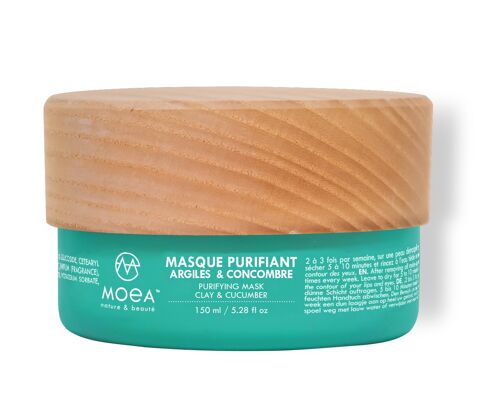 Masque pour le visage au concombre