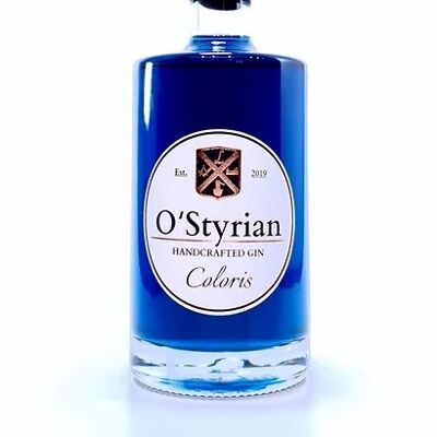 O'Styrian Gin Coloris Bleu 500 ml