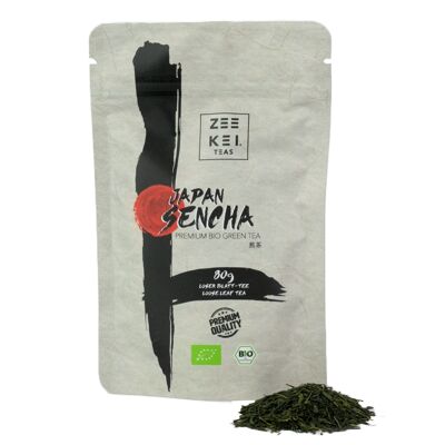 Organic Sencha Premium Green Tea (80g)