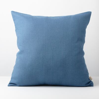 Blue Linen cushion cover