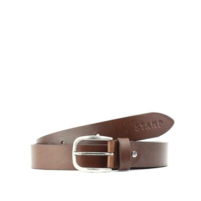 STAMP ST21810 belt, man, leather, leather color