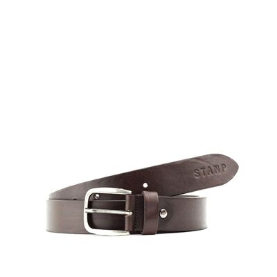 STAMP ST21810 belt, man, leather, brown
