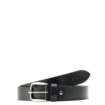 STAMP ST21810 belt, men, leather, black
