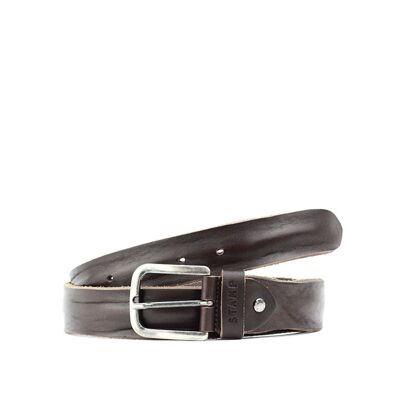 STAMP ST21811 belt, man, leather, brown