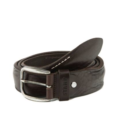 STAMP ST21814 ceinture, homme, cuir, marron