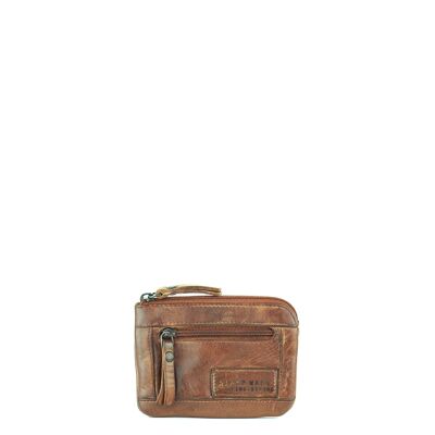 STAMP ST2205 wallet, man, washed leather, leather color