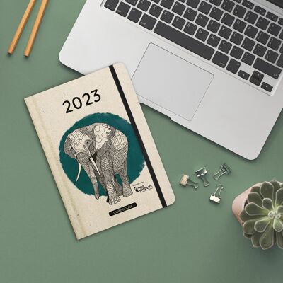 A5 Kalender 2023 Samaya „Wildlife“ (DE/EN)
