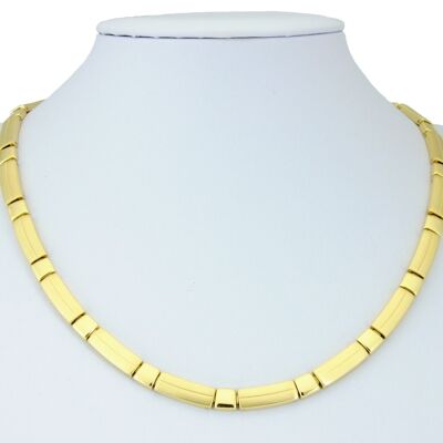 Traveller Necklace Stainless Steel gold plated - 180846