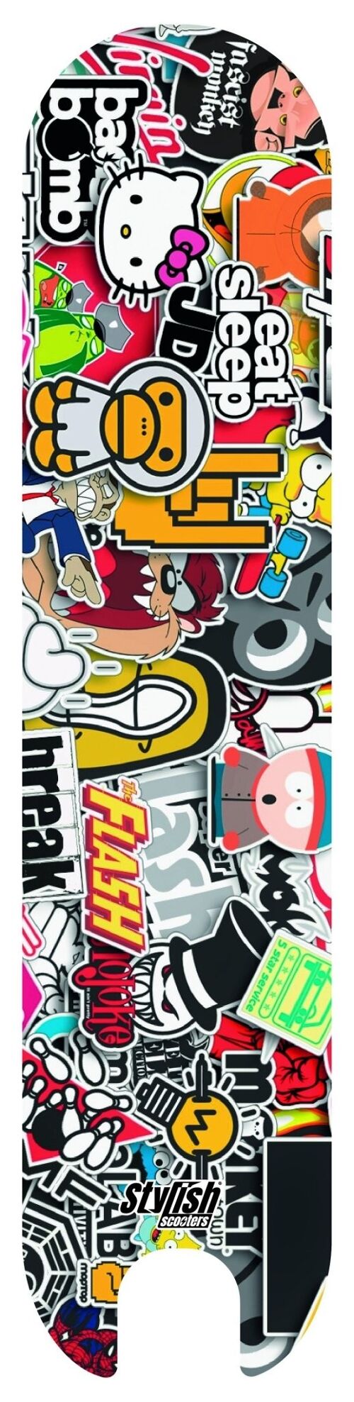 Base Antideslizante para Xiaomi Pro - Sticker Bomb Pro