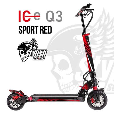 Vinyl for electric patiente IC-E Q3 - Vinyl Sport Red for IC-E Q3