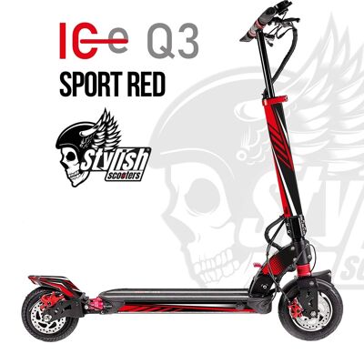 Vinyl for electric patiente IC-E Q3 - Vinyl Sport Red for IC-E Q3