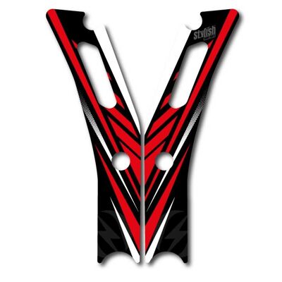 Vinilo Adhesivo personalizado para Suspensión Monorin - Vinilo Sport Red Monorin V2