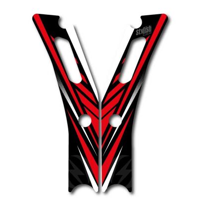 Vinilo Adhesivo personalizado para Suspensión Monorin - Vinilo Sport Red Monorin V2