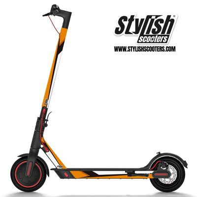 Vinilo para scooter Xiaomi m365 Sport Orange