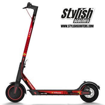 Buy wholesale Vinyl for Xiaomi m365 electric scooter - Ferrari vinyl