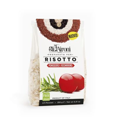 Risotto
  Rosemary Tomatoes