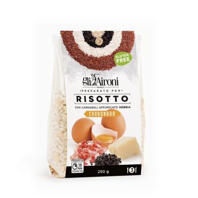 Risotto Carbonara With Smoked Rice
