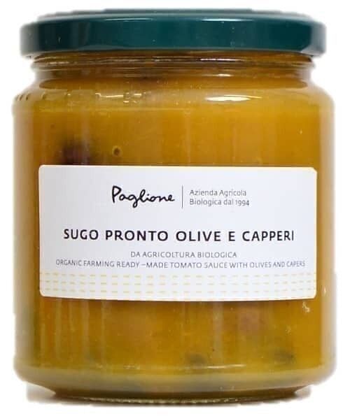 Sauce Tomate Jaune Capres Olives - Bio