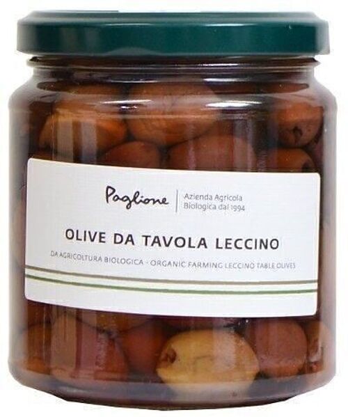 Olives Leccino Bio
  Denoyautées