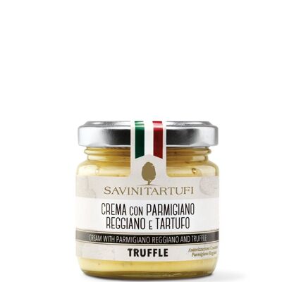 Crema di Parmigiano con Tartufo Bianchetto Tuber Aestivum Vittadini