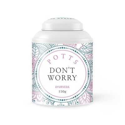 Ayurvedische Infusion / Tisane - Don't Worry - Dose 150 gr