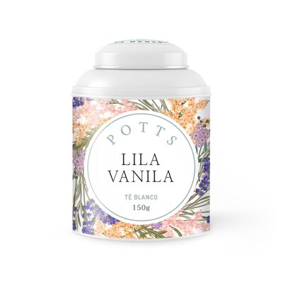 Té Blanco / White Tea - Lila Vanila - Lata 150 gr