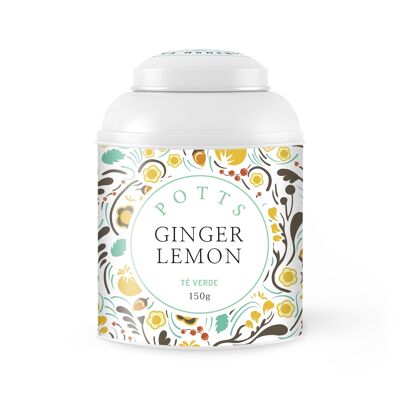 Green Tea / Green Tea - Ginger Lemon - Can 150 gr