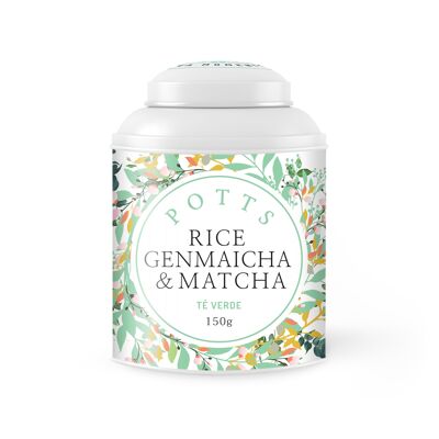 Green Tea / Green Tea - Rice Genmaicha & Matcha Eco - Can 150 gr