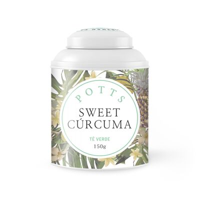 Green Tea / Green Tea - Sweet Curcuma - Can 150 gr