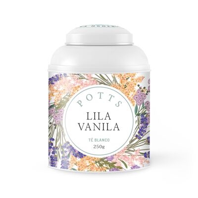 Té Blanco / White Tea - Lila Vanila - Lata 250 gr